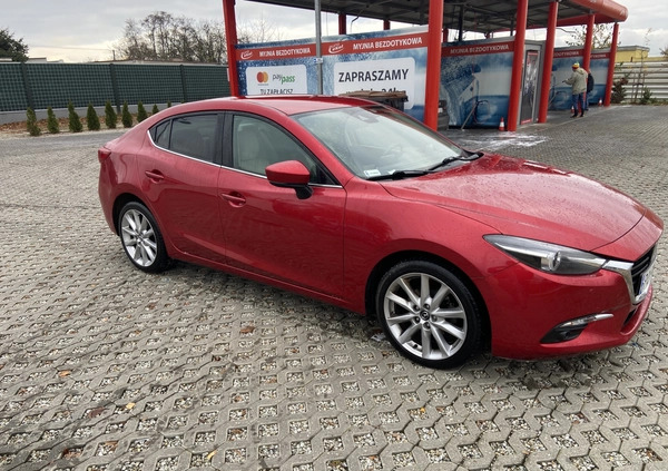 Mazda 3 cena 68900 przebieg: 91062, rok produkcji 2017 z Poznań małe 172